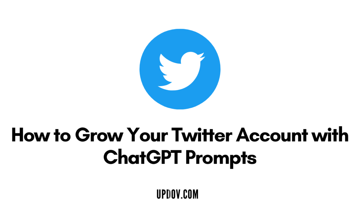 Grow Your Twitter Account with ChatGPT Prompts