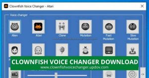 clownfish voice changer windows 10