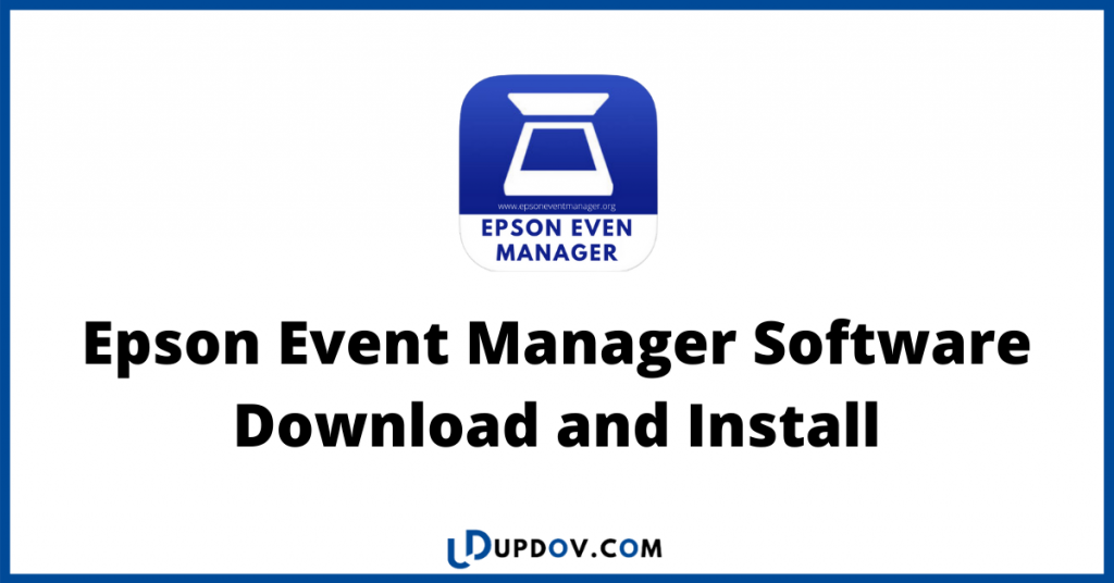epson event manager software free download