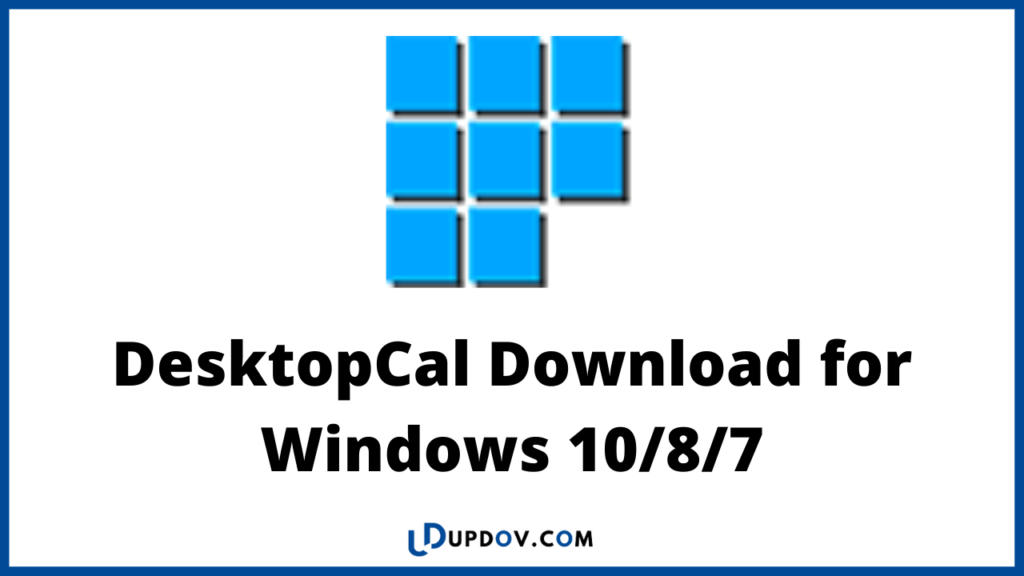 DesktopCal Download for Windows 10/8/7