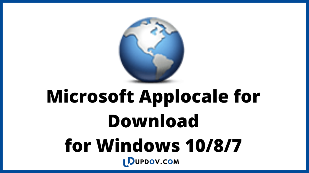 Microsoft Applocale  for  Download