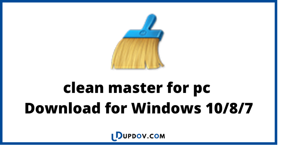 clean master for pc Download for Windows 10/8/7