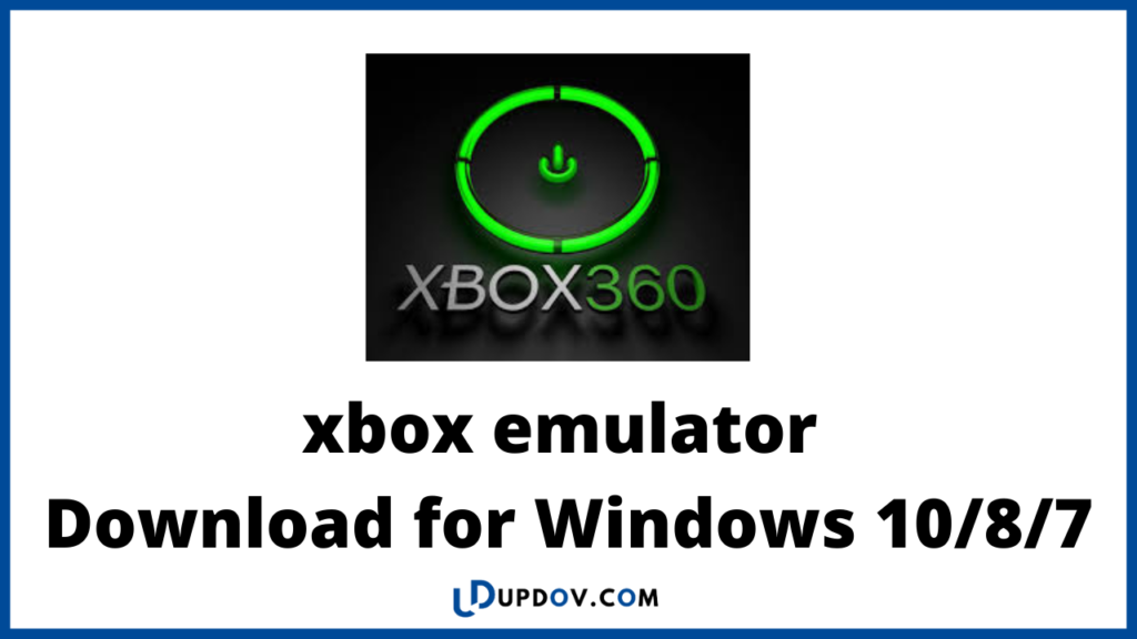 x box emulator Download for Windows 10/8/7
