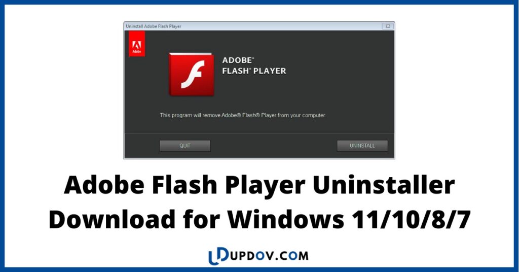 Adobe Flash Player Uninstaller Download for Windows
