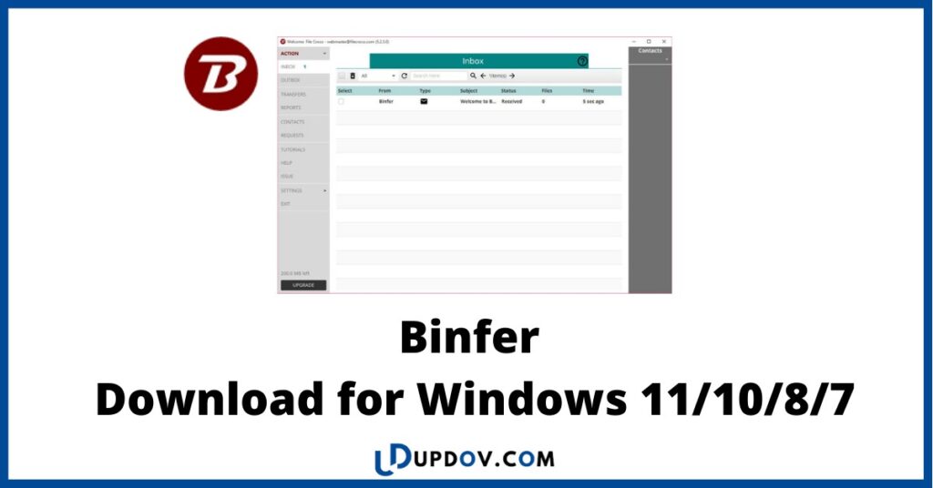 Binfer Download for Windows