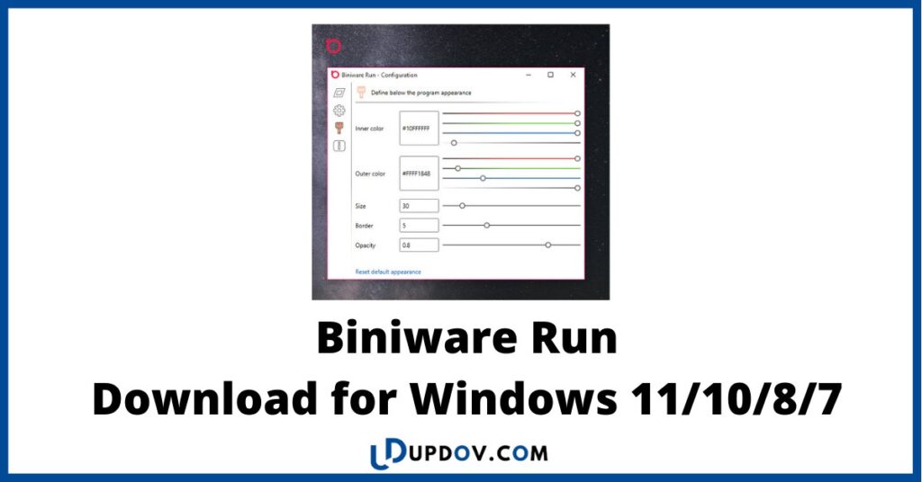 Biniware Run Download for Windows
