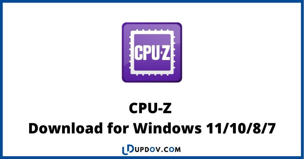 CPU-Z Download for Windows