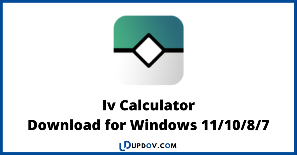 Iv Calculator
Download for Windows 11/10/8/7