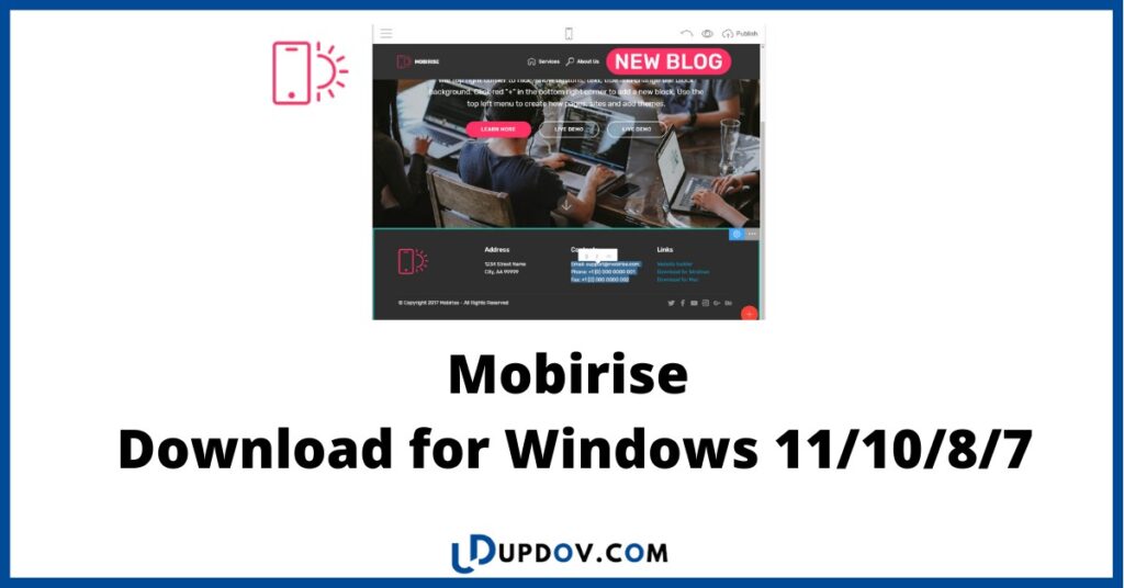 Mobirise Download for Windows