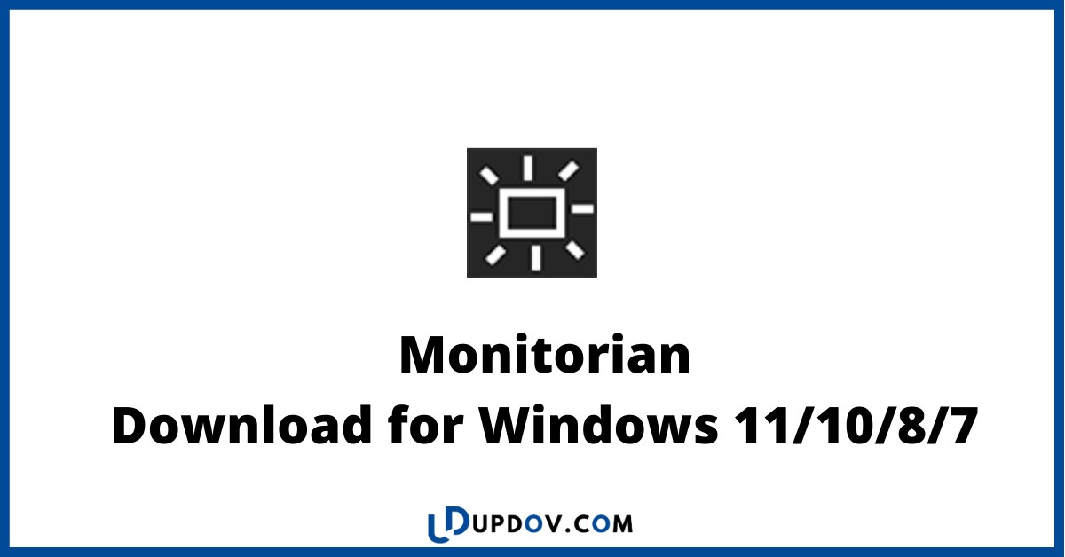 download the new for windows Monitorian 4.4.12
