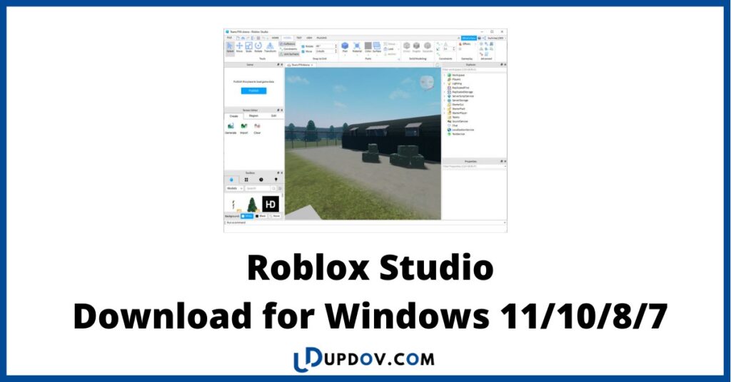 Roblox Studio Download for Windows
