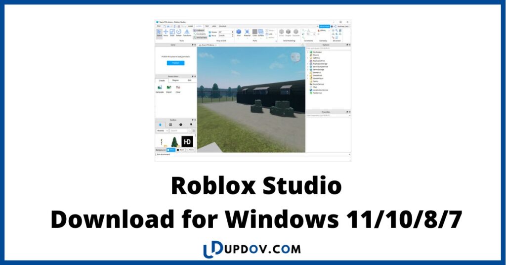 download roblox studio for windows 10