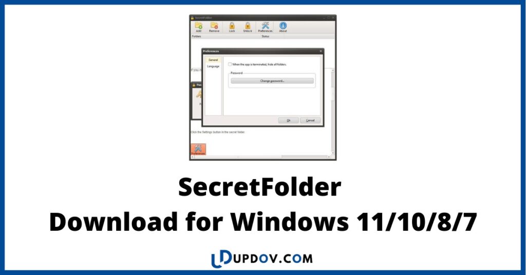 SecretFolder Download for Windows