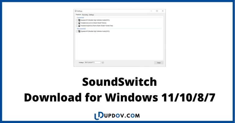 SoundSwitch 6.7.2 for iphone instal
