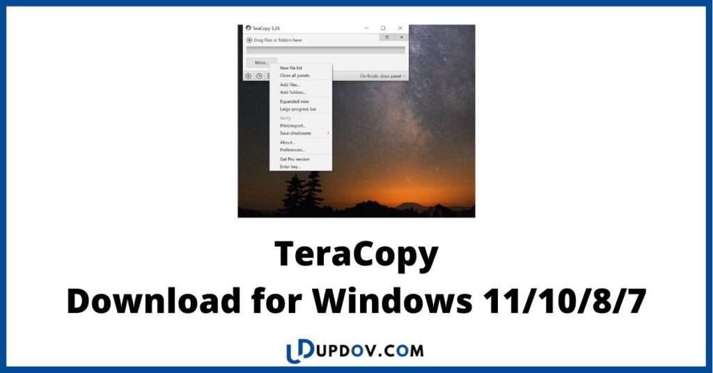 teracopy setup for windows 8