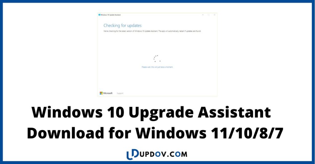 Windows 10 Upgrade Assistant Download for Windows