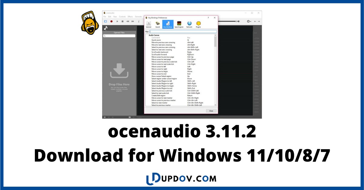 instal the last version for windows ocenaudio 3.12.4